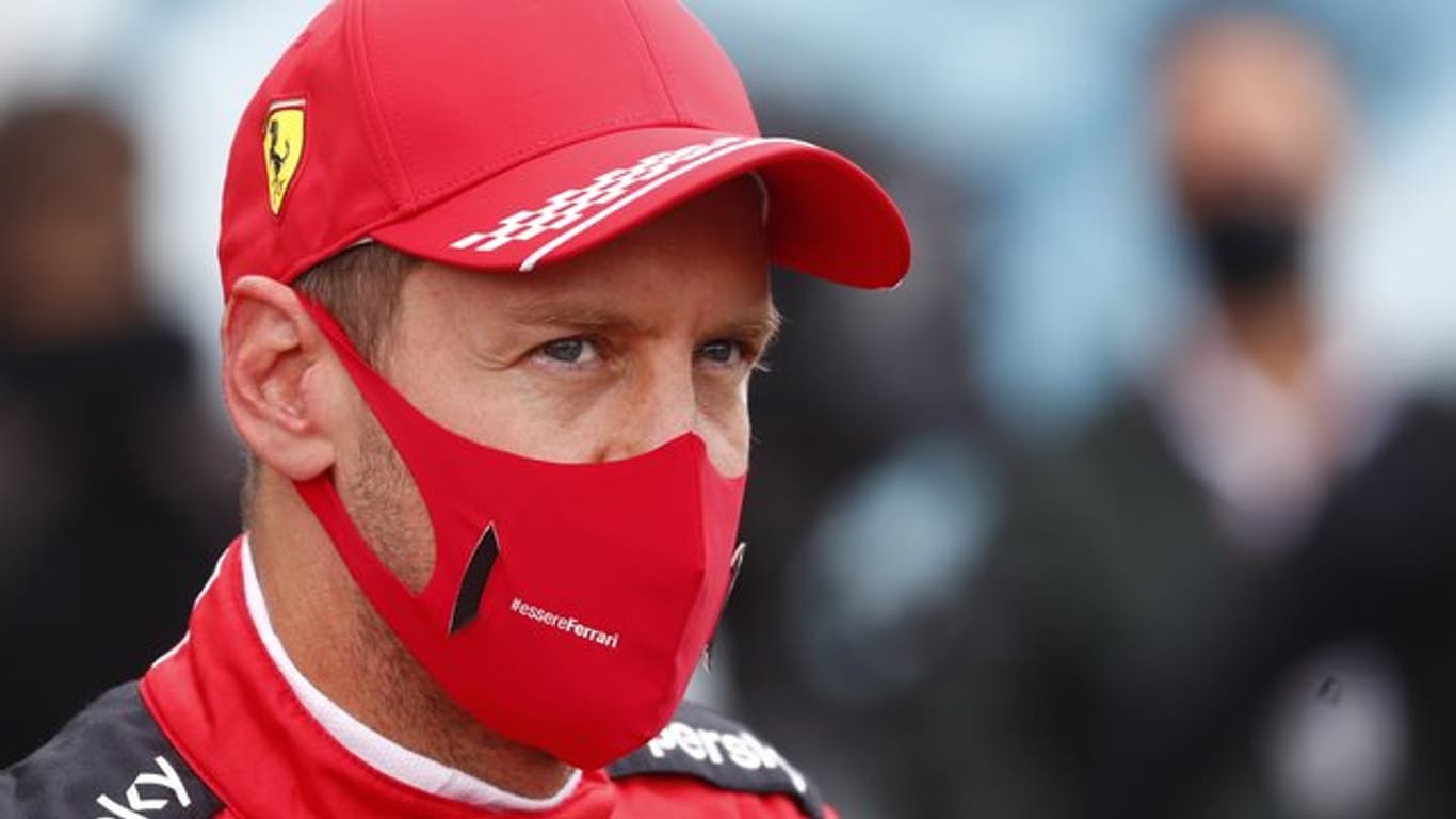 Sebastian Vettel steckt mit Ferrari in der Krise.