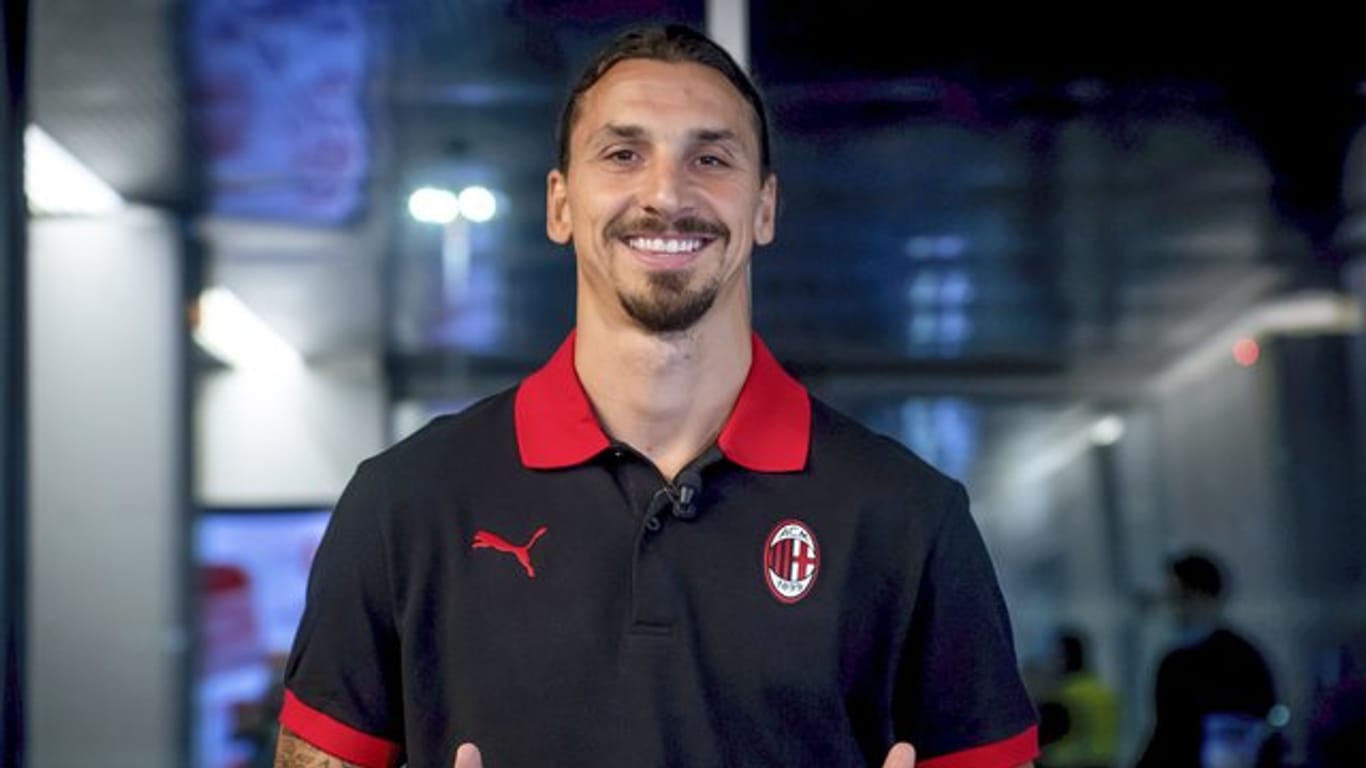 Fühlt sich beim AC Milan wohl: Zlatan Ibrahimovic.
