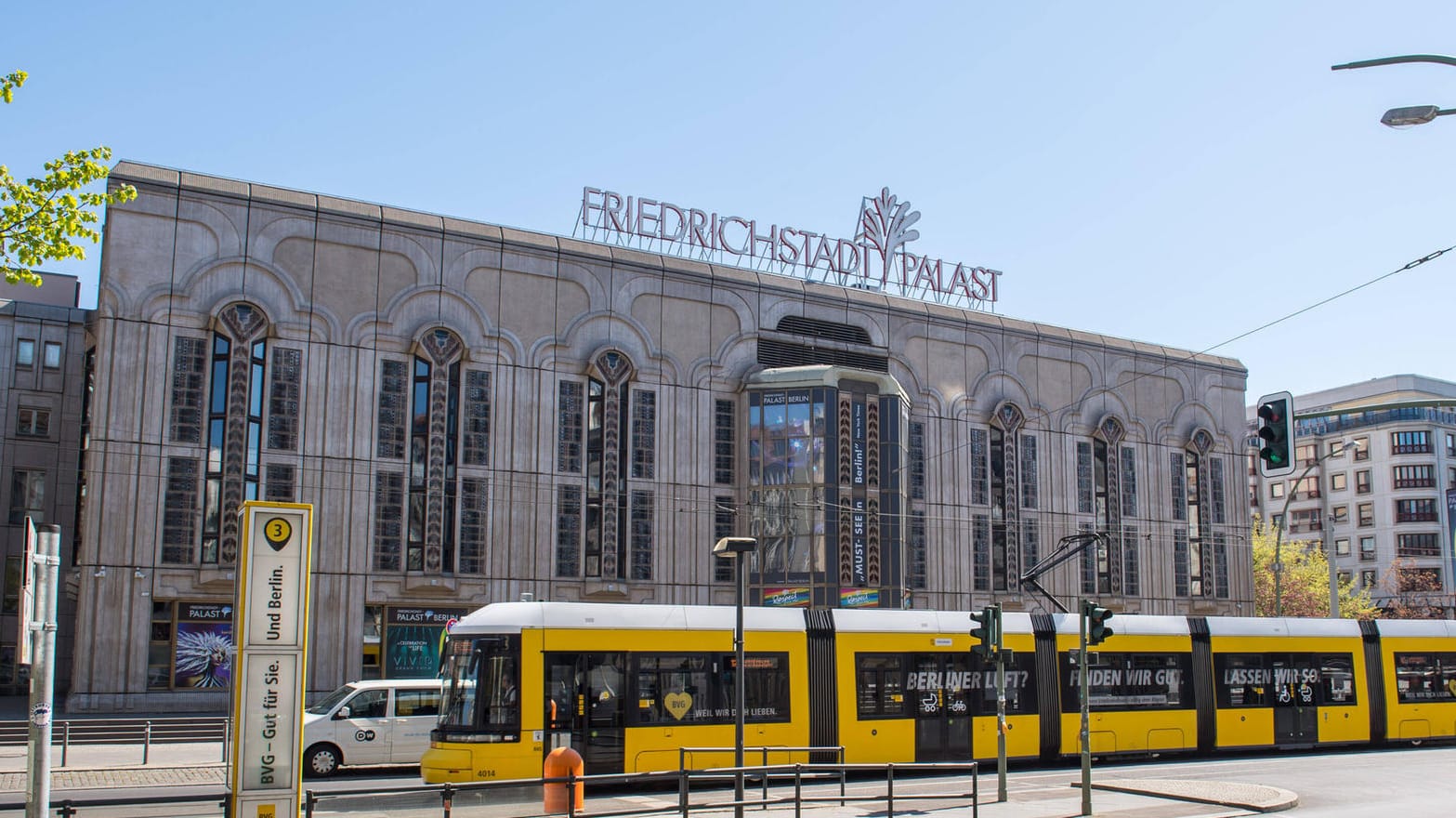 Der Friedrichstadt-Palast: Er steht jetzt unter Denkmalschutz.