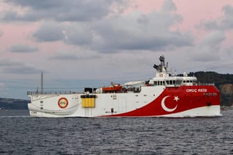 Forschungsschiff Oruc Reis: Erkundet für die Türkei Erdgasvorkommen im östlichen Mittelmeer.