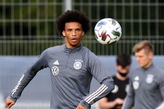 Ist nach langer Verletzungspause wieder im Kreise der deutschen Nationalmannschaft: Leroy Sané.