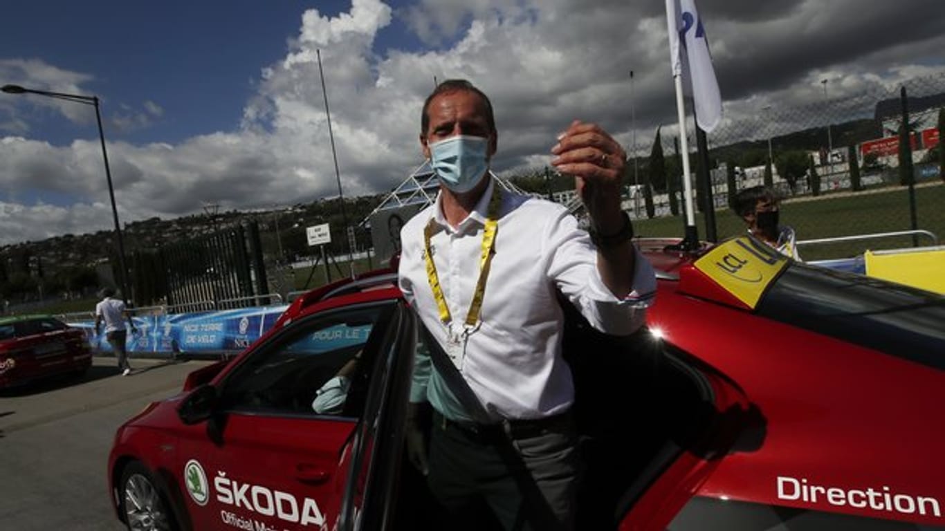 Christian Prudhomme, Direktor der Tour de France, setzt auch auf den Umweltschutz.
