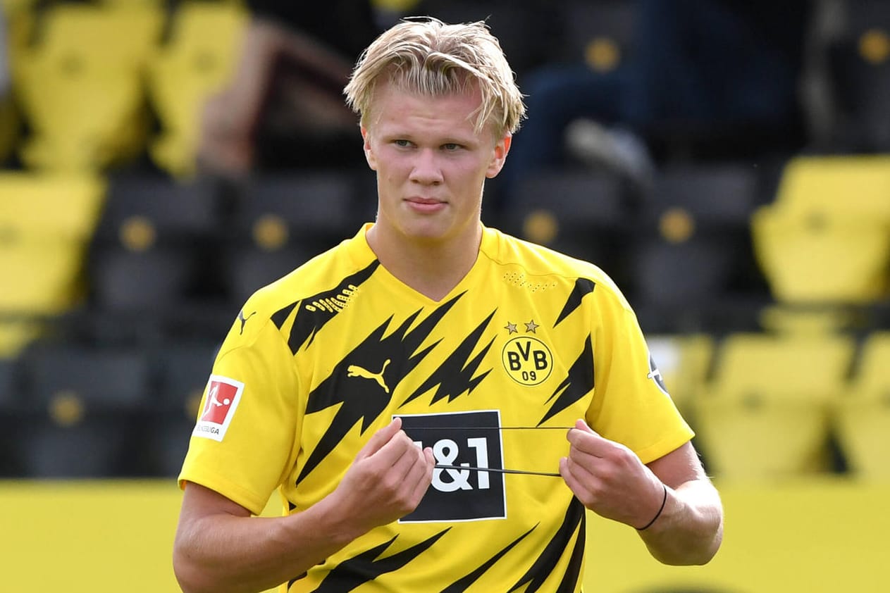 Erling Haaland: In der norwegischen Nationalmannschaft hat der Offensivspieler keine Startelf-Garantie trotz guter Leistungen beim BVB.