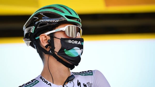 Emanuel Buchmann vom Team Bora-hansgrohe hat auf der 4. Emanuel Buchmann vom Team Bora-hansgrohe hat auf der 4.