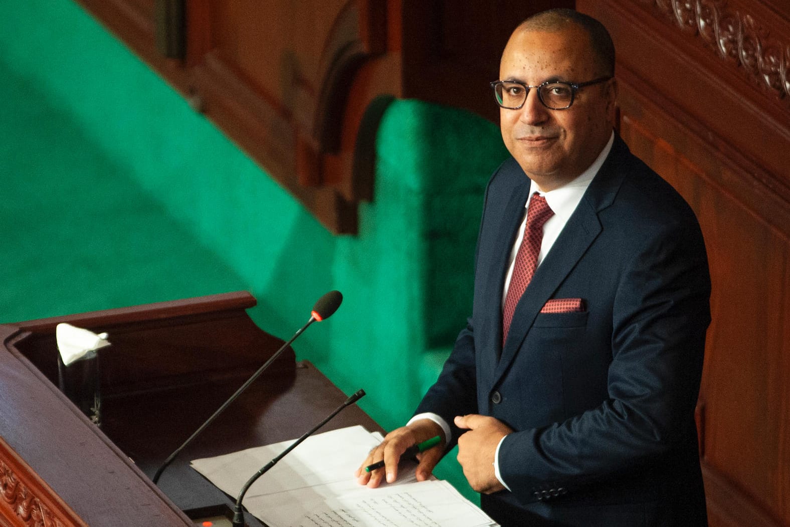 Der neue tunesische Premierminister Hichem Mechichi: Er tritt die Nachfolge von Elyes Fakhfakh an.