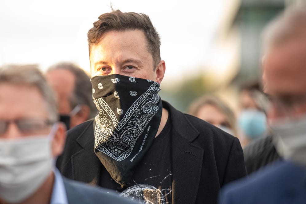 Stippvisite in Tübingen: Tesla-Chef Elon Musk hat am Dienstag das Biotech-Unternehmen Curevac besucht.