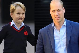 Prinz William und Prinz George: Sie waren gemeinsam bei der Jagd.