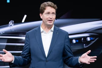 Daimler-Chef Ola Källenius bei der Eröffnung der "Factory 56".
