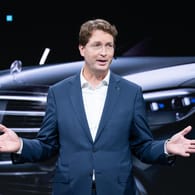Daimler-Chef Ola Källenius bei der Eröffnung der "Factory 56".