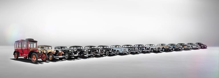 Tradition der Mercedes-Benz S-Klasse: So hat sich die S-Klasse im Laufe der Jahrzehnte verändert.