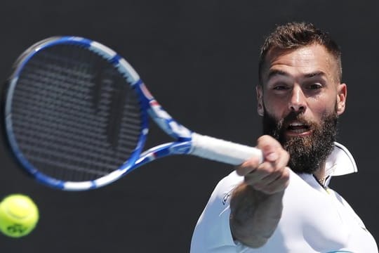 Kann sich seinen positiven Corona-Test nicht erklären: Benoît Paire.