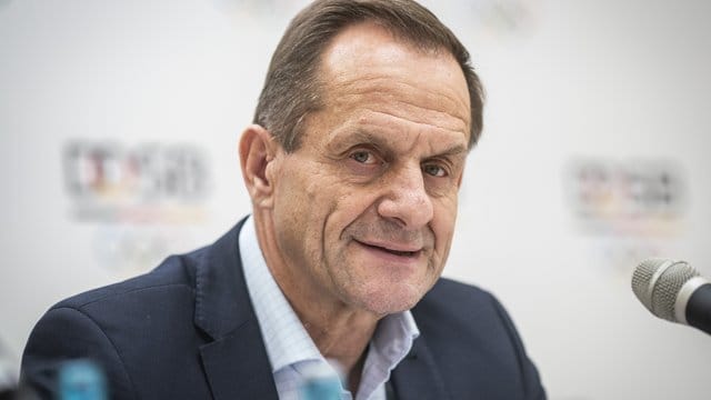 Sieht die Corona-Krise als große Herausforderung: DOSB-Boss Alfons Hörmann. Sieht die Corona-Krise als große Herausforderung: DOSB-Boss Alfons Hörmann.