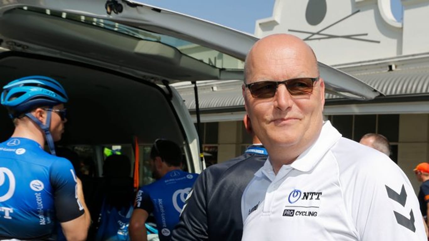 Bjarne Riis ist der Manager des Teams NTT.