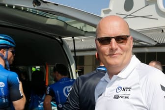 Bjarne Riis ist der Manager des Teams NTT.