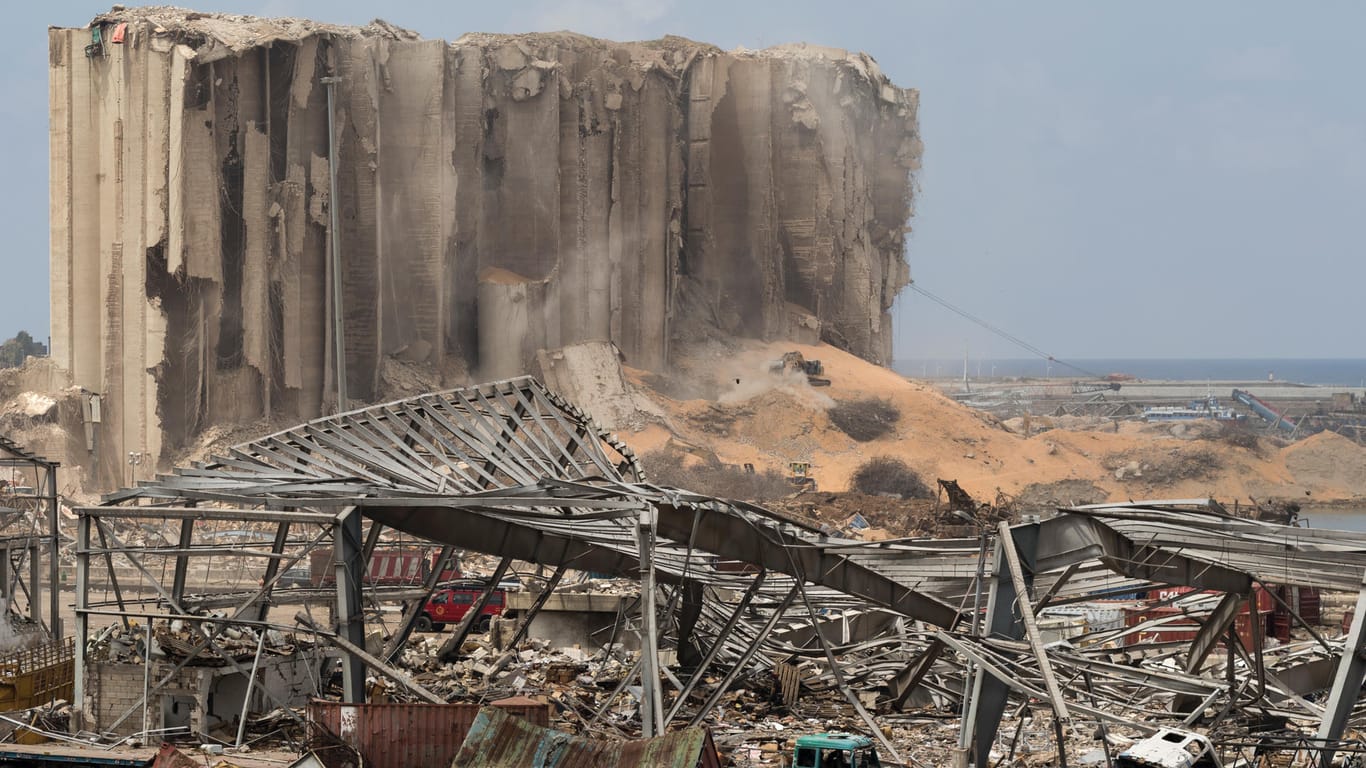 Zerstörtes Beirut: Die gewaltige Explosion in der Hauptstadt des Libanons hat die Not der Menschen noch einmal verschärft.