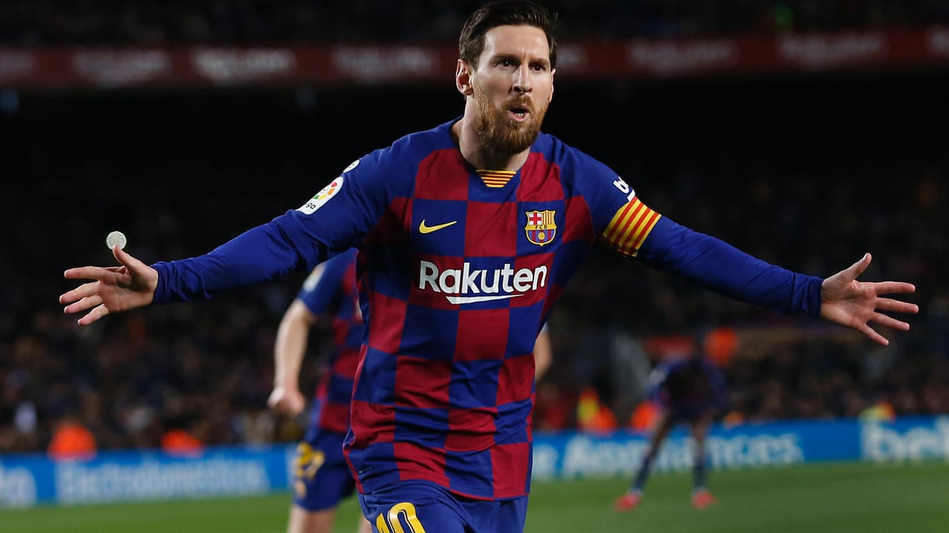 Lionel Messi: Spielt seit 20 Jahren, seit er ein kleiner Junge war, für den FC Barcelona.