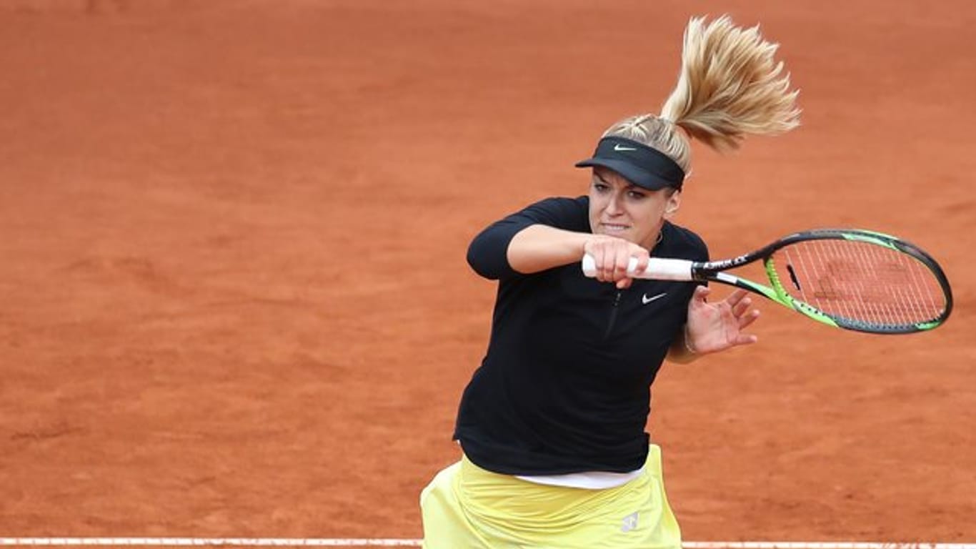 Sabine Lisicki ist beim Turnier in Prag ausgeschieden.