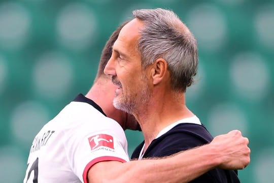 Adi Hütter bleibt bis 2023 Trainer von Eintracht Frankfurt.