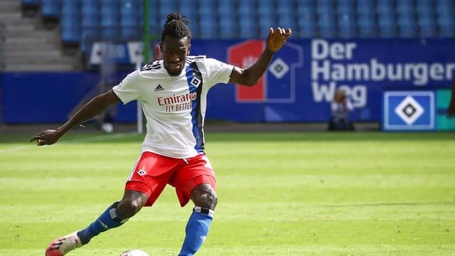 Hat aktuell noch ein Ermittlungsverfahren gegen sich laufen: HSV-Profi Bakery Jatta. Hat aktuell noch ein Ermittlungsverfahren gegen sich laufen: HSV-Profi Bakery Jatta.
