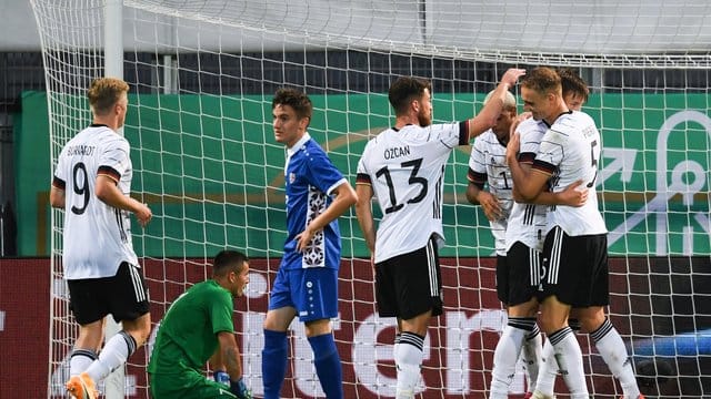 Deutschlands U21 feierte einen souveränen Sieg gegen Moldau.