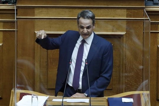 Griechenlands Ministerpräsident Kyriakos Mitsotakis ist zu einem Dialog mit der Türkei unter Vorbedingungen bereit.