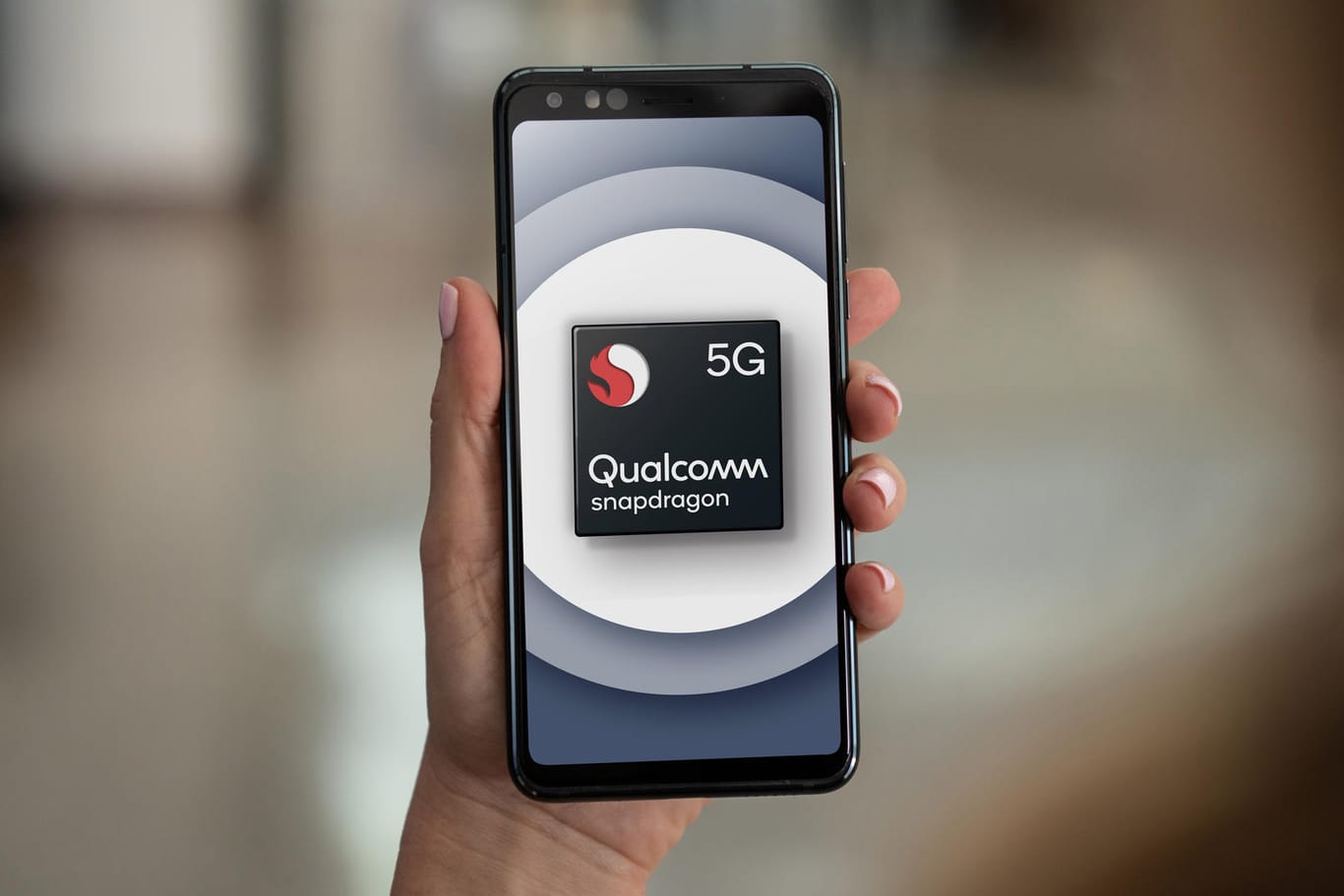 Qualcomm setzt auf Snapdragon-Prozessoren mit 5G – ab 2021 auch in der Smartphone-Einsteigerklasse.