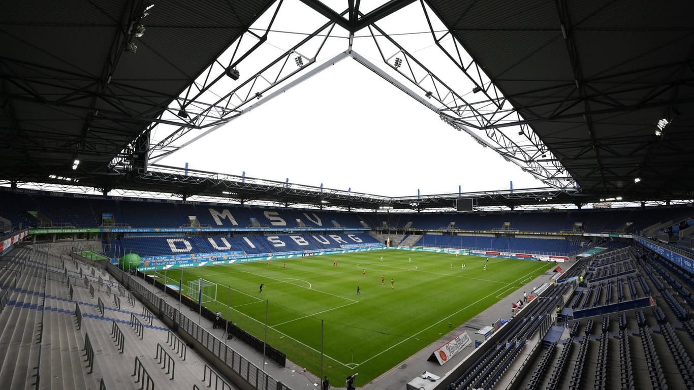 Die Schauinsland Reisen Arena in Duisburg: Gegen Dortmund werden im Pokal maximal 300 Fans erlaubt sein.