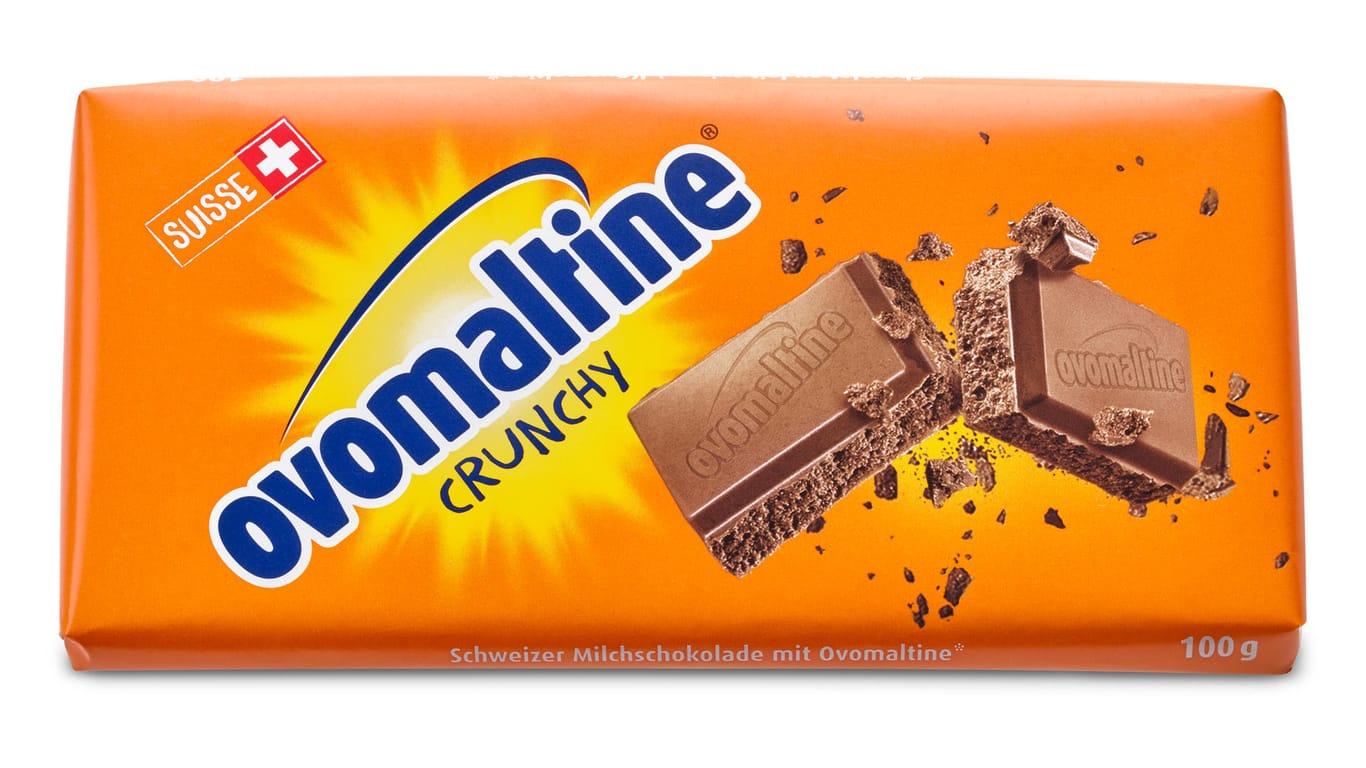 Schokoladentafel: Diese Schokolade von Ovomaltine wird derzeit zurückgerufen.