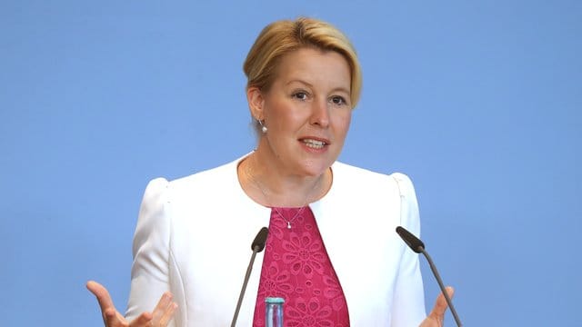 Bundesfamilienministerin Franziska Giffey (SPD)