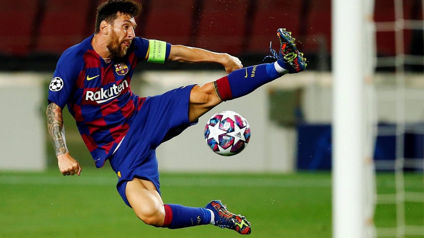 Feiner Techniker: Lionel Messi wechselte 2000 von Newell's Old Boys zum FC Barcelona und entwickelte sich dort zum Weltstar.