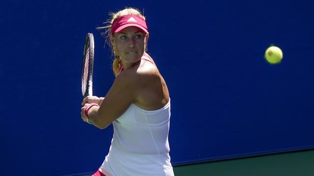 Gewann souverän ihr Drittrunden-Match bei den US Open: Angelique Kerber. Gewann souverän ihr Drittrunden-Match bei den US Open: Angelique Kerber.