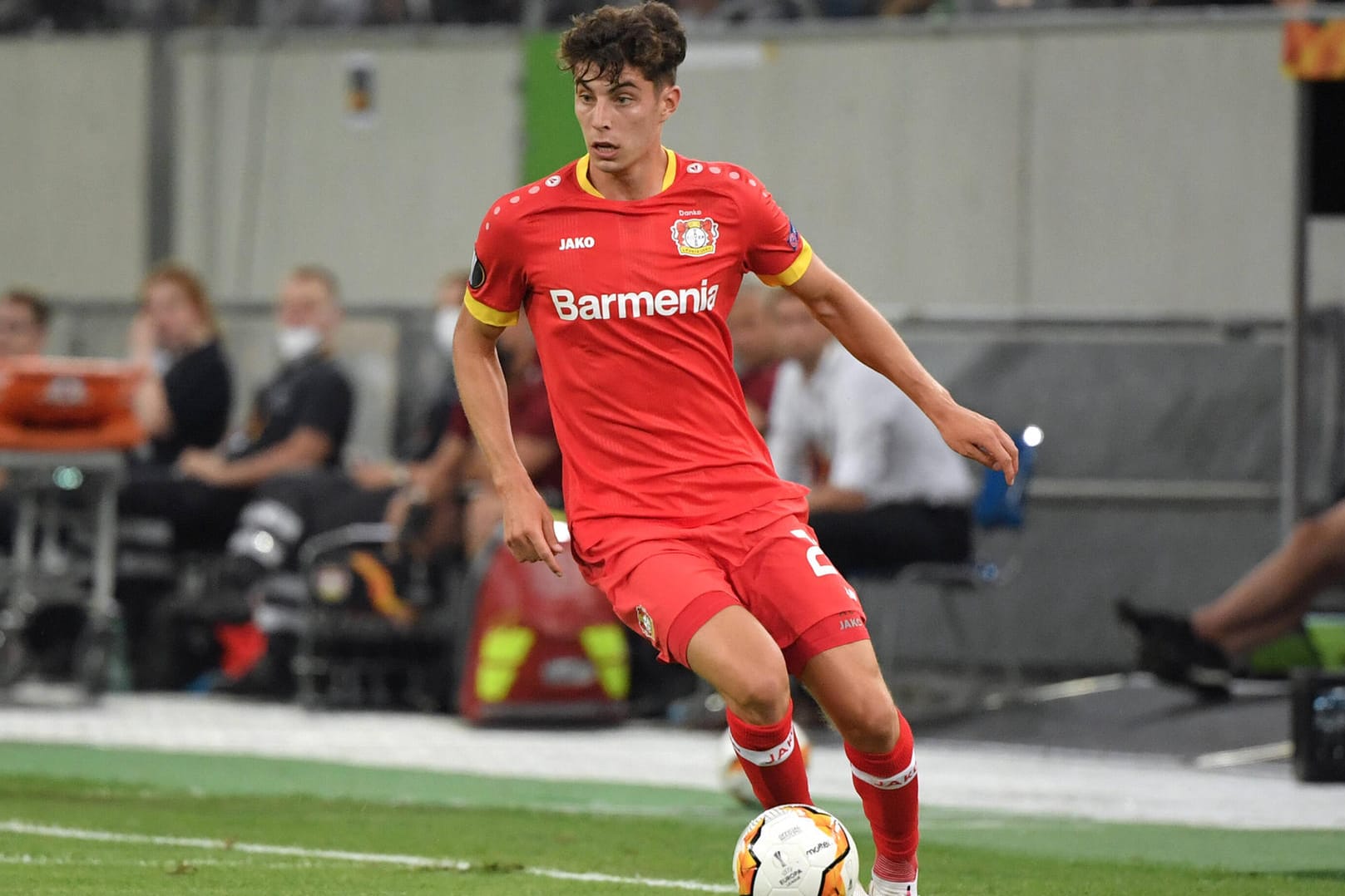 Supertalent: Kai Havertz wurde bei Bayer Leverkusen ausgebildet und absolvierte 150 Pflichtspiele für die erste Mannschaft.