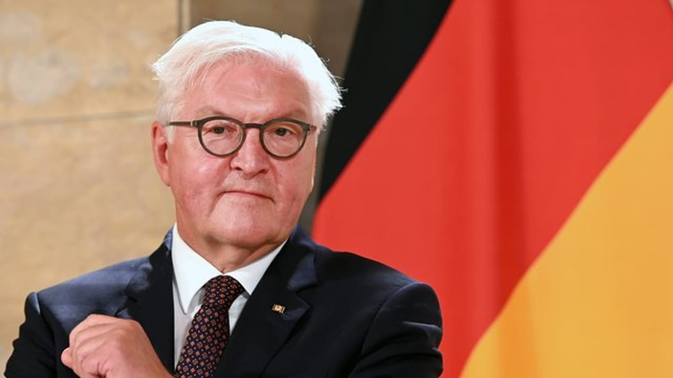 Bundespräsident Frank-Walter Steinmeier: "Es gibt Licht am Ende des Tunnels - allerdings wissen wir nicht, wie lang die Wegstrecke dahin noch ist.