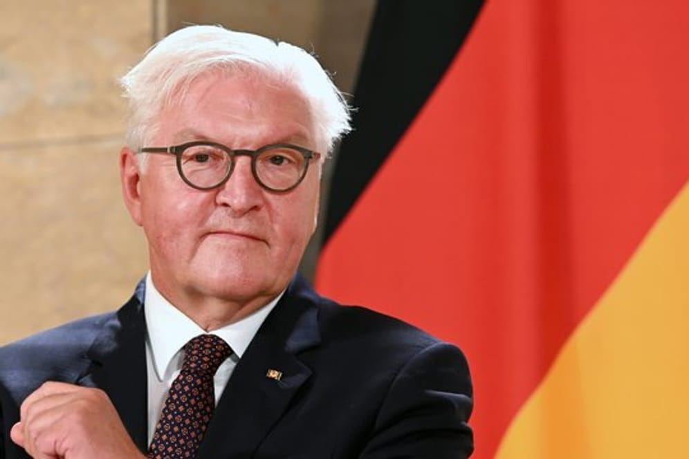 Bundespräsident Frank-Walter Steinmeier: "Es gibt Licht am Ende des Tunnels - allerdings wissen wir nicht, wie lang die Wegstrecke dahin noch ist.