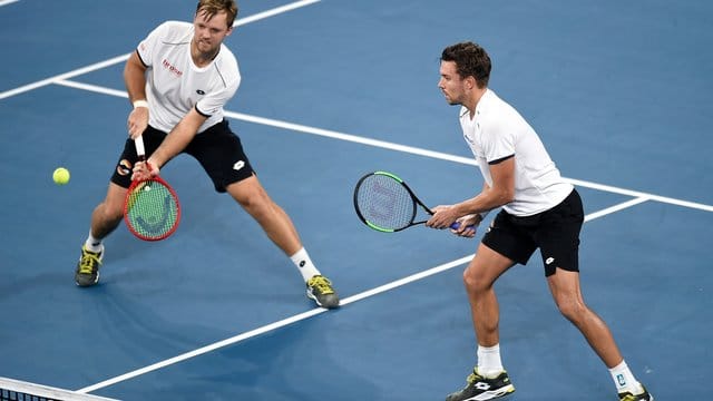 Kevin Krawietz (l) und Andreas Mies sind bei den US Open bereits im Achtelfinale ausgeschieden. Kevin Krawietz (l) und Andreas Mies sind bei den US Open bereits im Achtelfinale ausgeschieden.