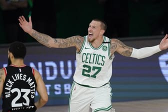 Musste mit den Boston Celtics eine Niederlage hinnehmen: Daniel Theis.
