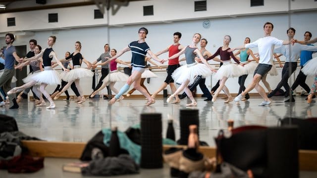 Probe des Bayerischen Staatsballetts