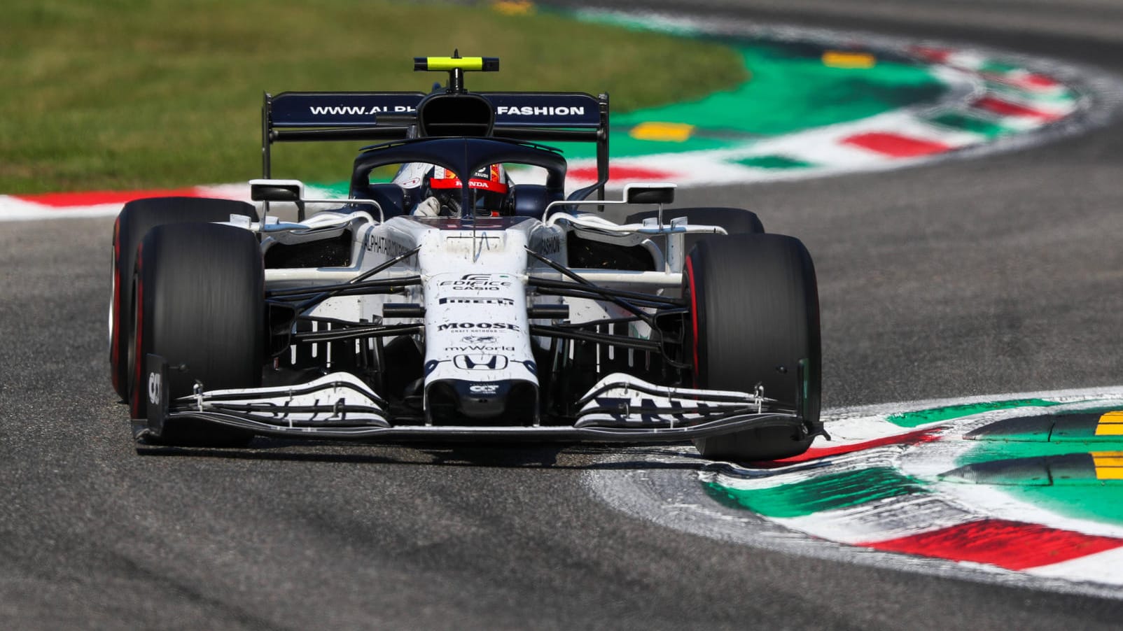 Pierre Gasly auf der Strecke in Monza.