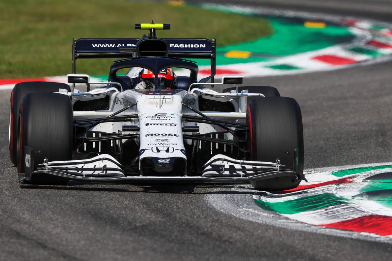 Pierre Gasly auf der Strecke in Monza.