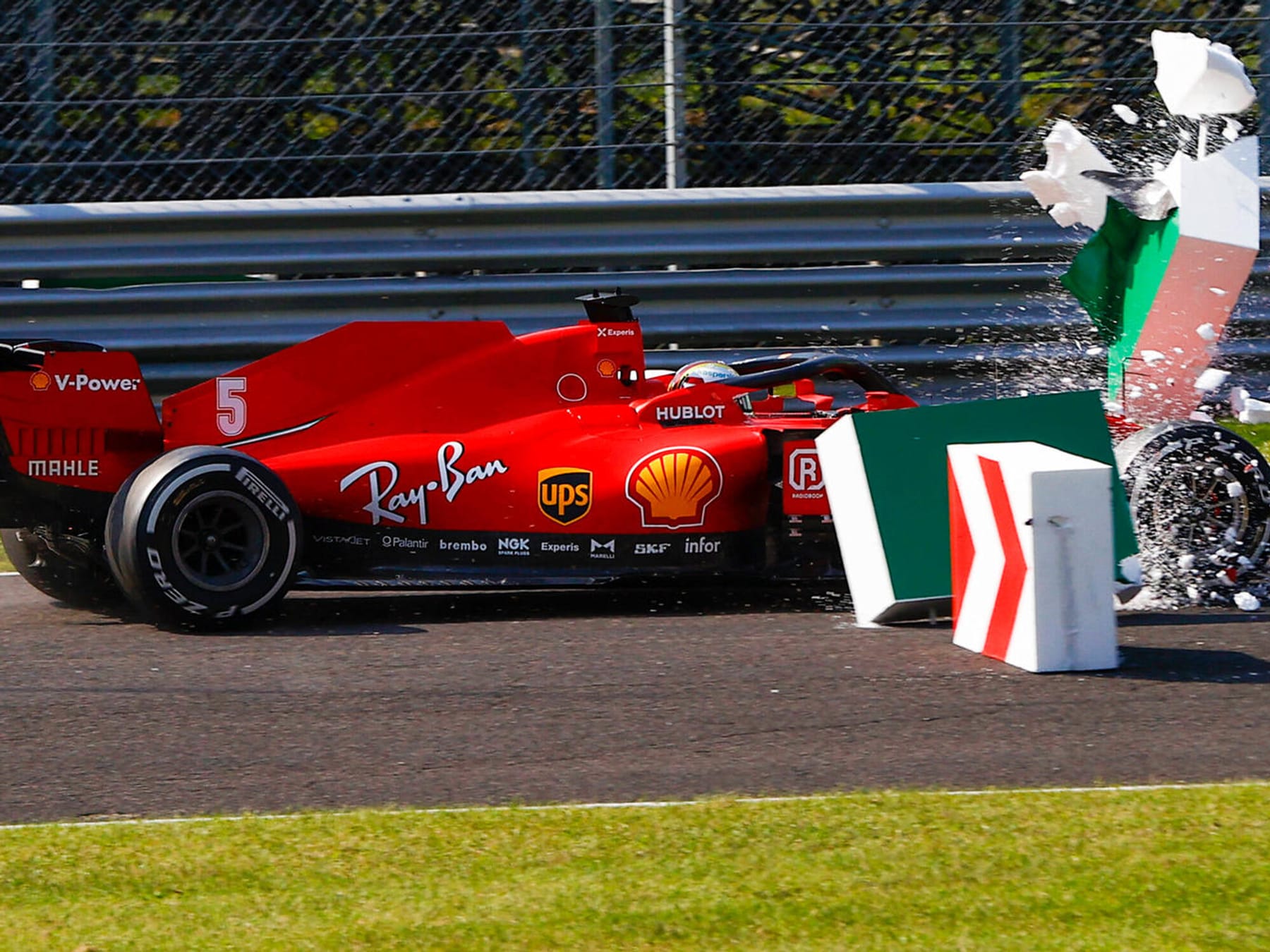 Formel 1 Vettel-Aus