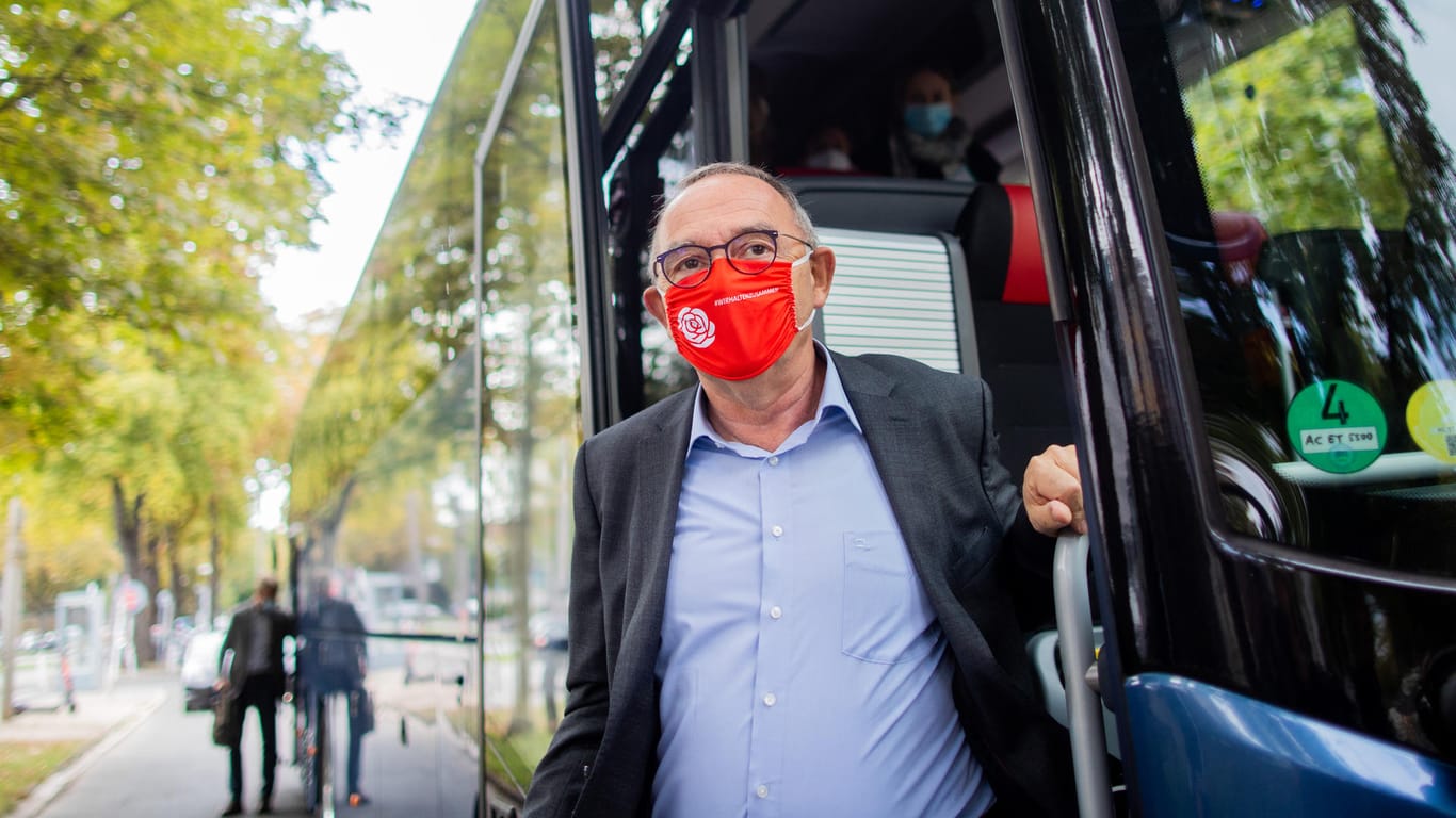 Norbert Walter-Borjans: Der SPD-Chef hat sich klar gegen den Baustopp der Ostsee-Pipeline geäußert.