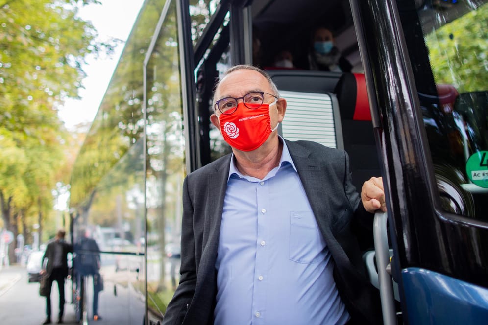 Norbert Walter-Borjans: Der SPD-Chef hat sich klar gegen den Baustopp der Ostsee-Pipeline geäußert.
