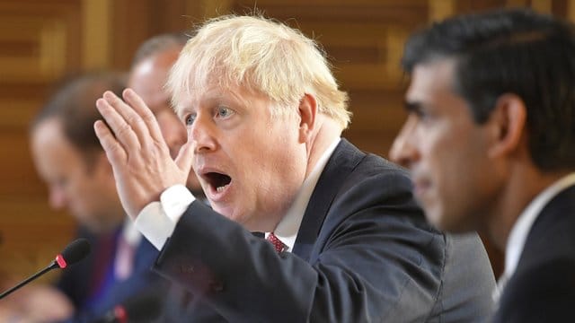 Boris Johnson fordert von der EU mehr Entgegenkommen. Boris Johnson fordert von der EU mehr Entgegenkommen.