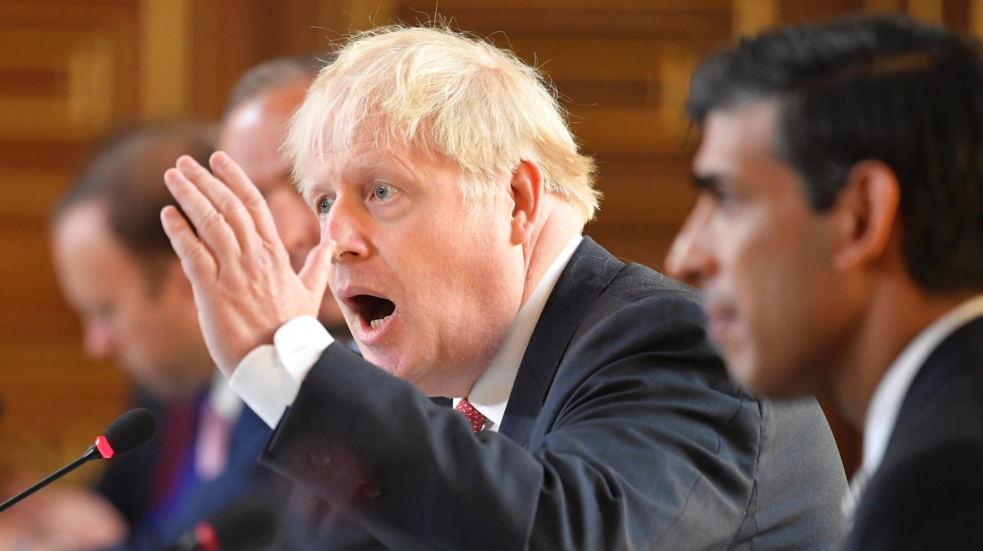 Boris Johnson: Premier Johnson droht mit einem hartem Bruch nach der Brexit-Übergangsphase.