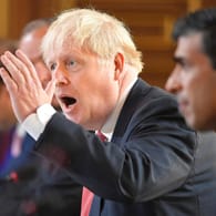 Boris Johnson: Premier Johnson droht mit einem hartem Bruch nach der Brexit-Übergangsphase.
