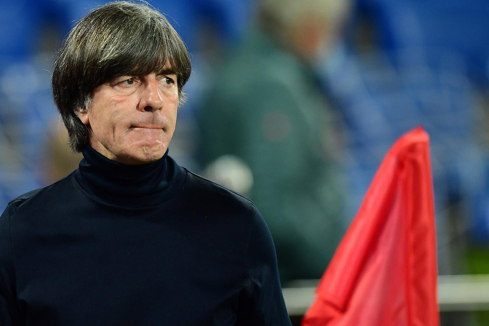 Jogi Löw: Der Bundestrainer wirkte nach dem Spiel gegen die Schweiz etwas ratlos nach ungenutzten Chancen seines Teams.