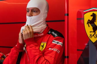 Sebastian Vettel in Monza: Der Formel-1-Pilot ist aufgrund einer defekten Bremsleitung bereits früh ausgeschieden .