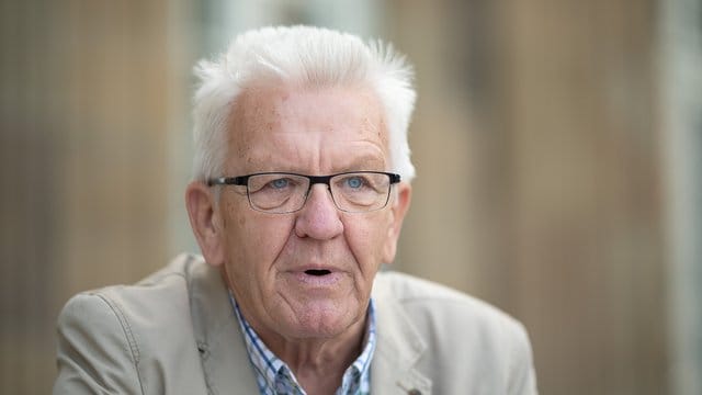 Baden-Württembergs Regierungschef Winfried Kretschmann (Grüne) Baden-Württembergs Regierungschef Winfried Kretschmann (Grüne)