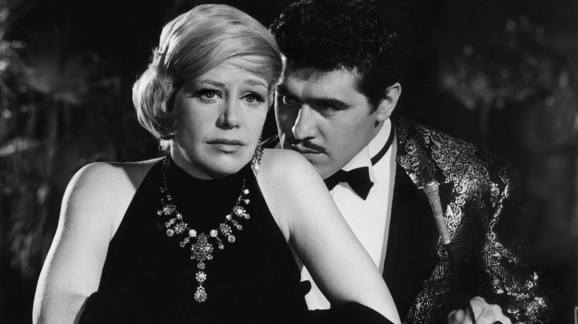 Hildegard Knef und Mario Adorf im Film "Lulu" von 1962.