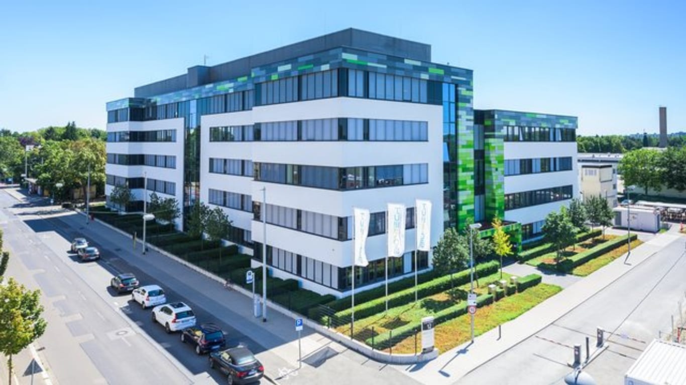 Der Hauptsitz des Biotechnologie-Unternehmens Biontech in Mainz.